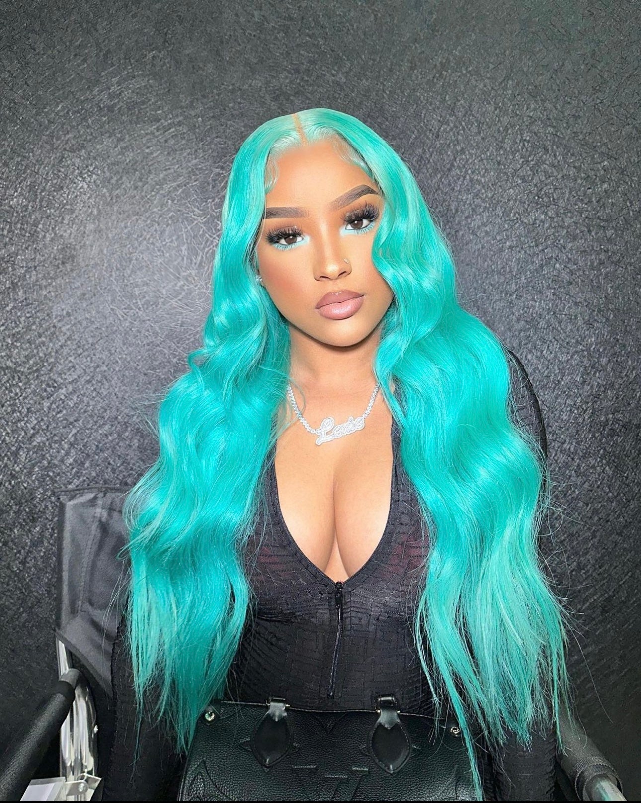 613 Glam Wave Transparent Wig