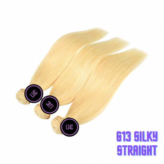 613 Silky Straight Single Bundles