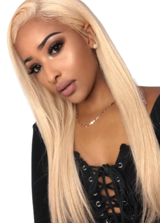 613 Silky Straight Transparent Wig